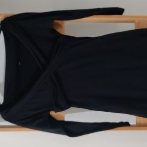 3/$12 Off the shoulder cross-front dress